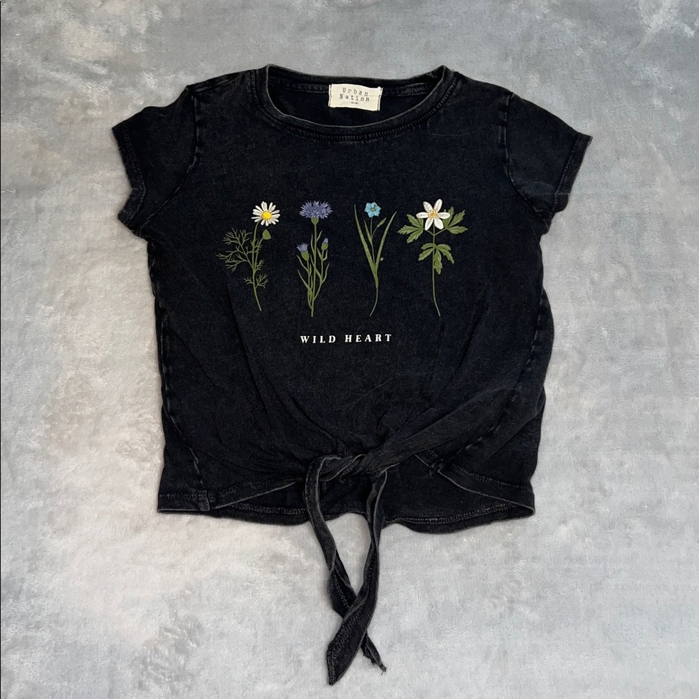 Urban Nation shirt with flower design